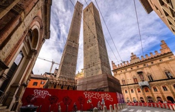 The Leaning Tower of Bologna may fall
